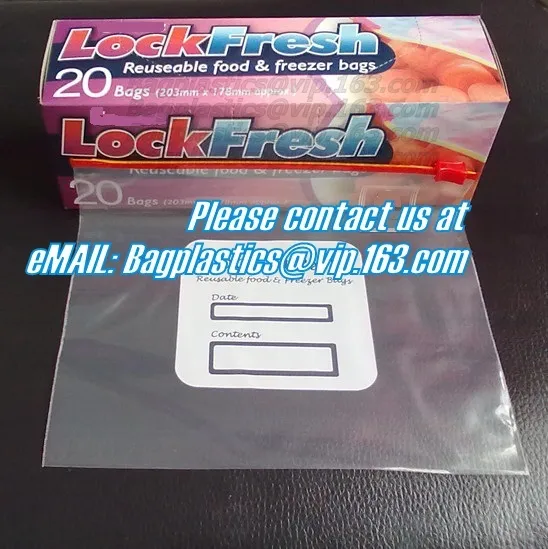 Saddle pack zipper bags, Snack, Sandwich, XL Sandwich, Pint, Quart, Gallon sizes, minigrip