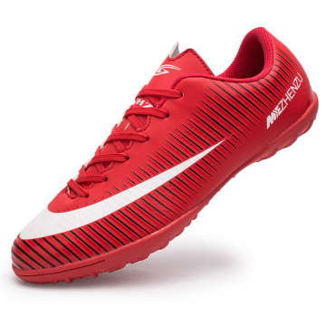Wholesale Men's High Top Rubber Sole Soccer Boots - Football Shoes