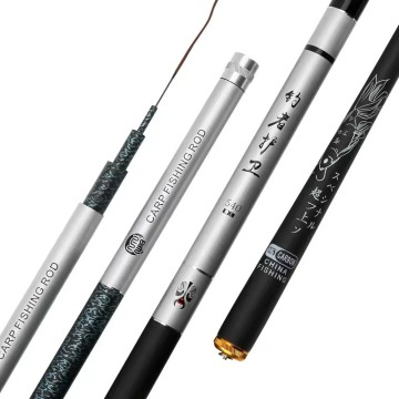 LETOYO High Quality Telescopic Fishing Rod for Lake Carp - Freshwater & Saltwater