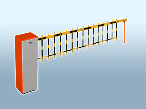 Reflective Fence Boom, Orange / Gray / Blue Optional Security Barrier Gates Fjc-d616