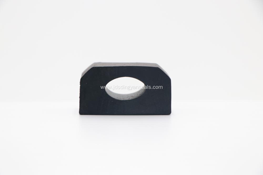 Oval solid hollow door and window rubber packing