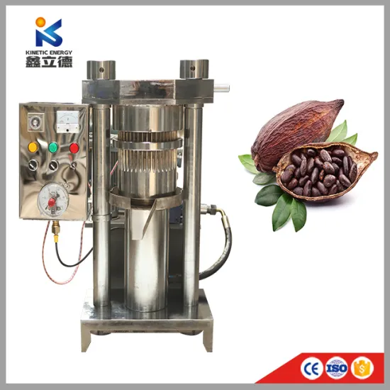 Hydraulic Walnut Oil Presser Cocoa Butter Making Machine