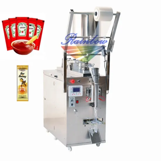 Vertical Automatic Honey Peanut Butter Sachet Packaging Machine with Pneumatic Function