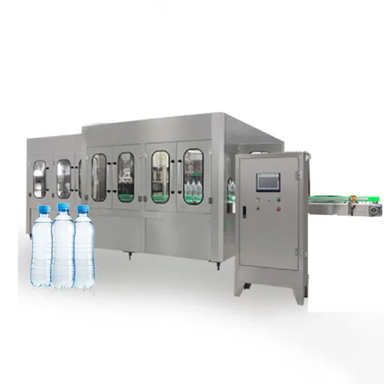 Sparkling Glass Water Purifying and Filling Machine