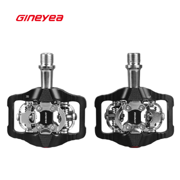 Aluminum Alloy MTB Clipless Pedals Adjustable Tension CrMo Spindle Sealed Bearing Platform Mountain Bike Pedals P36
