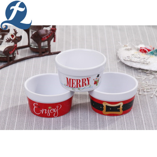 Merry Christmas Printed Kitchenware Round Bakeware