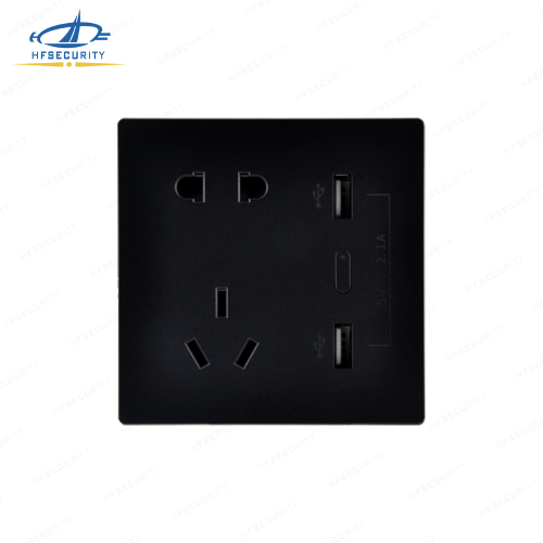 HFSecurity Square Zigbee Wall Power Socket Switch Control Control