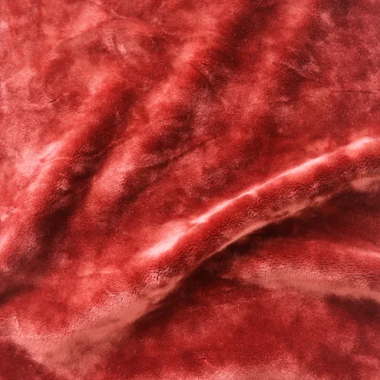 100 Polyester Customized Color Super Soft Handfeeling Stretchy Warp Micro Fleece Fabric For Coat Sofa Cover