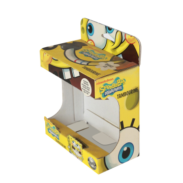 Custom Printed Small Cardboard Paper Retail Shelf
