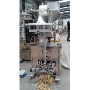 Small granule automatic triangle packing machine