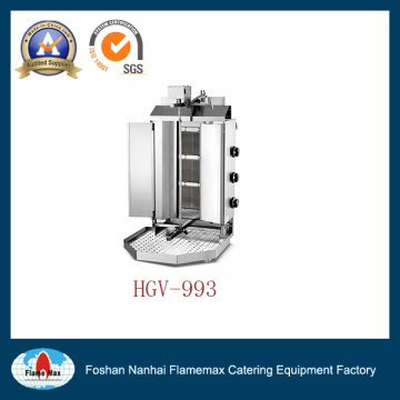 Hgv-993 Gas Shawarma Machine (4-burner)
