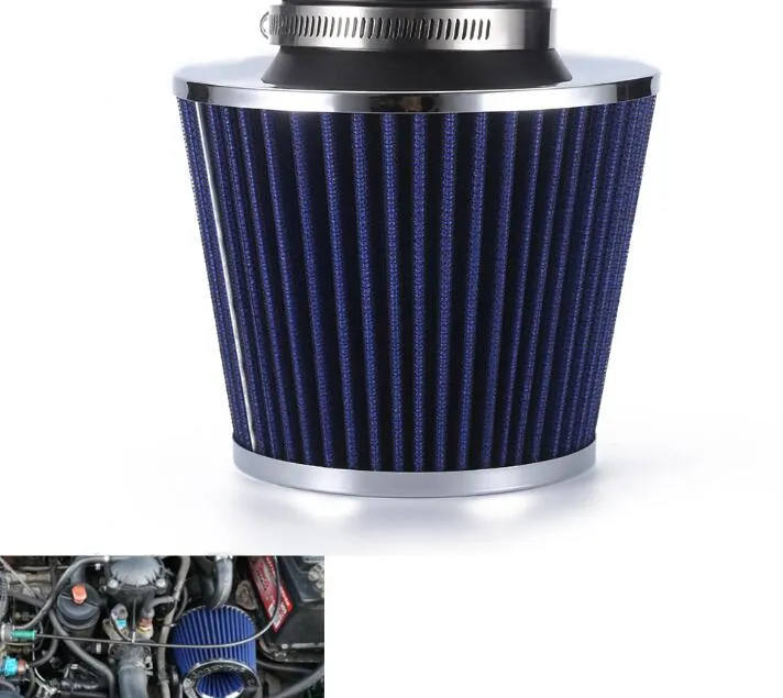 Filtro ariatico Black Universal 3 ′ ′ per il tubo di aspirazione dell'aria