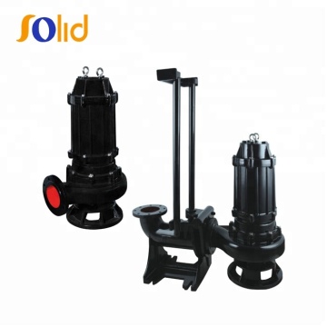 البلاستيك 3hp مضخة غاطسة الصرف الصحي القاطع