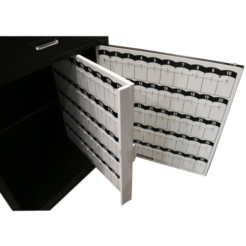 Multifunction Metal Reception Podium with Key Storage