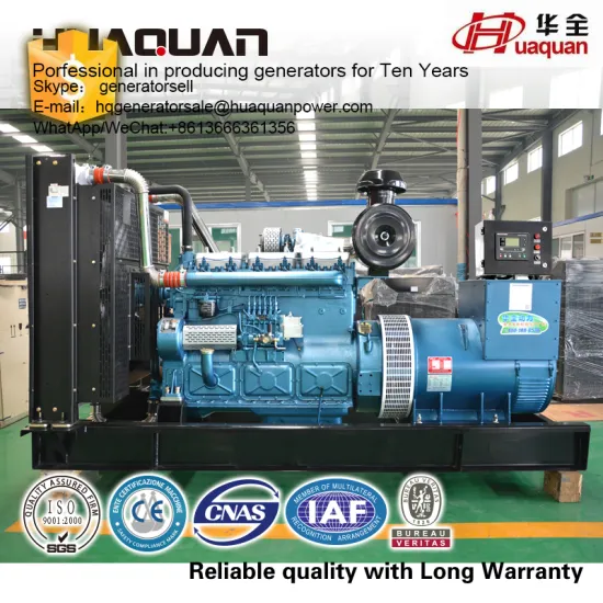 Shangchai sound proof diesel generator 350kw