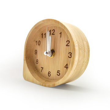 Customized Quartz Desk Clocks - Modern Wooden Table Clock for Sale