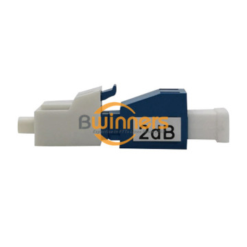 ตัวลดทอนสายไฟเบอร์ออปติก LC/UPC 2dB