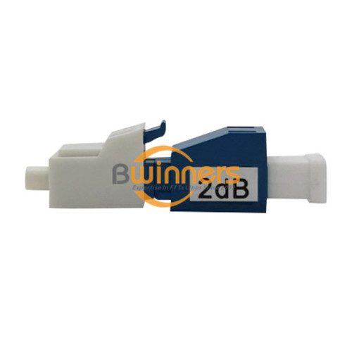 ตัวลดทอนสายไฟเบอร์ออปติก LC/UPC 2dB