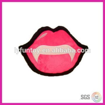 Creative soft plush pillow toy lip cushion plush toy
