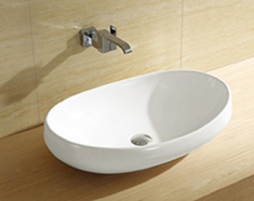 Bathroom Ceramic Sanitary Ware Water Art Basin