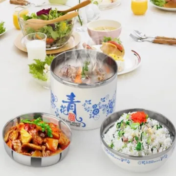 Stainless Steel Lunch Box Multi-Functional Snack Cup