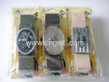 Men's Fashion Textile Belts 