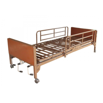 Cama médica feita de metal