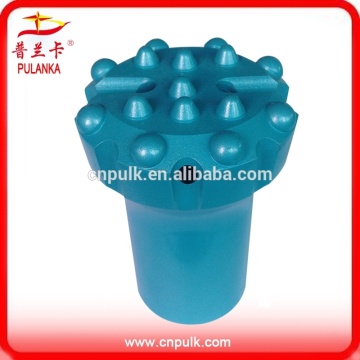 102 T45T51 flat face thread button bit with different rock hardness