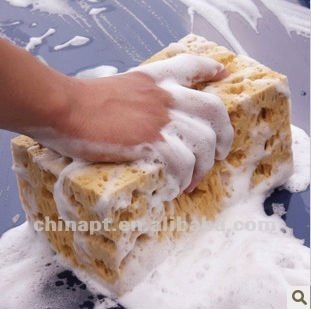 Rectangular car wash sponge