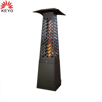 Safety ECO Protection Patio Outdoor Wood Burning Rocket Pellet Heater