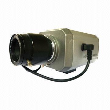 CCTV Box Camera with 1/3-inch Sony CCD Image Sensor, Automatic Tracking White Balance