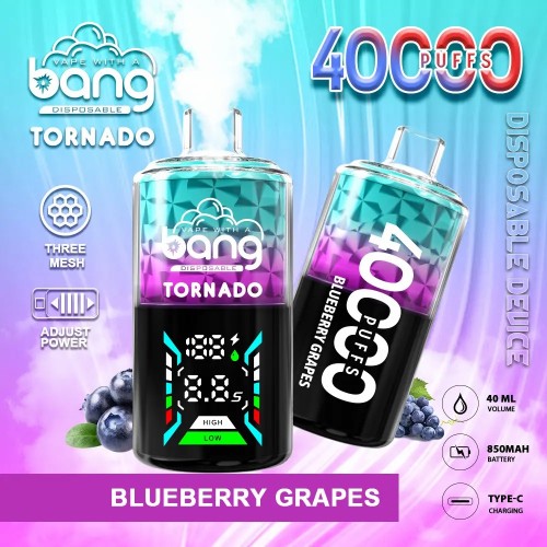 Bang Tornado 40k พัฟ vape ดั้งเดิม