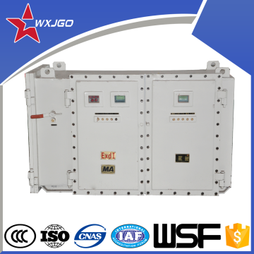 Mining explosion-proof reactive power auto-compensation device