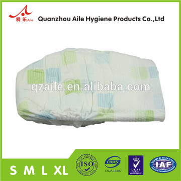 Elastic waistband Disposable baby diaper