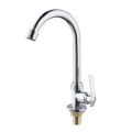 Factory wholesale single handle deck mounted basin sink and faucet cold water kitchen tap