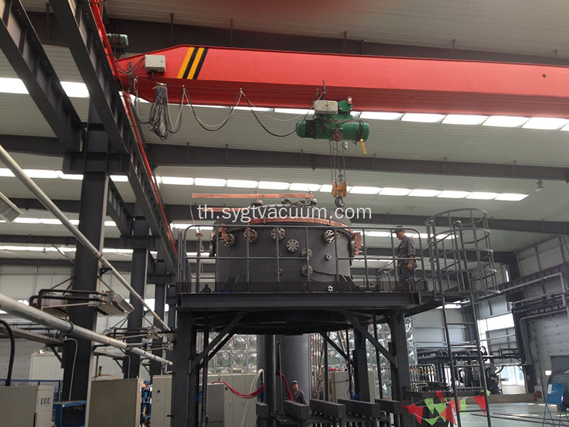 เตาเผาสุญญากาศอุณหภูมิสูงในแนวตั้ง