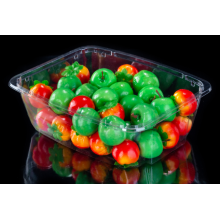 Plastique jetableTransparent plateau de fruits de salade