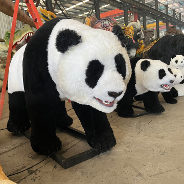 Life size panda animatronic animal for sale