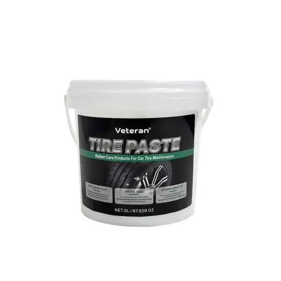 2l Custom High Quality Long Lasting Tire Polish Paste