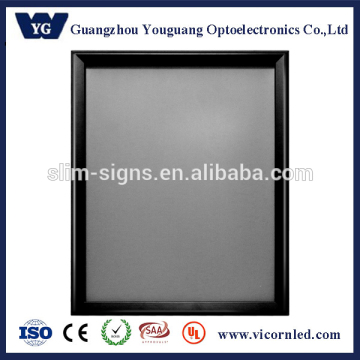 Black& silver Custom size aluminum A1 A2 A3 A4 poster snap frames