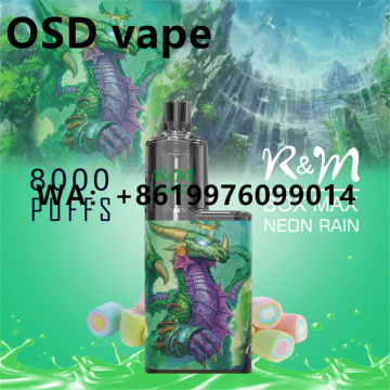 R&M BOX MAX Mesh Disposable Vape Kit 8000