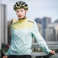 महिलाओं की समर्थक पवन साइक्लिंग जैकेट साइक्लिंग रेन जैकेट