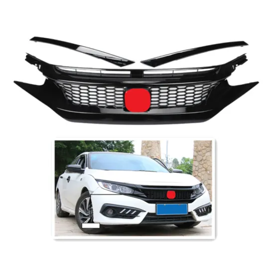 Honda Civic 2016-2020 Hot Sale Honeycomb Hood Grille - Upgrade Civic SI Front Grille