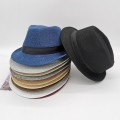 Cappello da fedora di paglia di carta adulti personalizzata