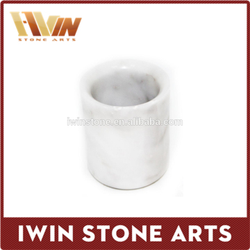 Stone Crafts White Candle Jar/Marble Jar/Candle Jars Wholesale