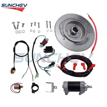 SUNCHEV Electric Starter Kit Yamaha 60hp(2 Stroke)
