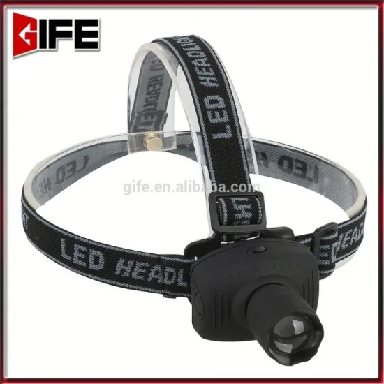 GF-8028 Factory Custom Made Color Customized Plastic Cheap 3watt Ultravoilet Light uv led headlamp