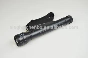 Plastic Led Torch D Size Dry Battery Flashlight High Quality