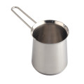 Double Bottom Stainless Steel Milk Jug with Handle