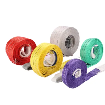 High Quality Lifting Webbing Sling with Safety Factor Eye to Eye Webbing Sling